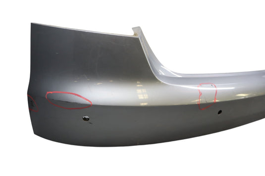 11-14 Audi A8 A8L Quattro Rear Bumper Shell Cover Assembly Silver 4H0807511 OEM