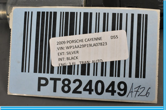 03-10 Porsche Cayenne 955 957 Rear Left Side Door Window Regulator Motor Oem