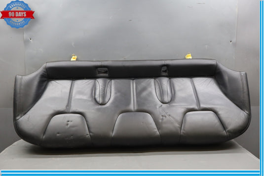 12-20 Tesla Model S Rear Lower Bottom Seat Cushion Black Leather Oem