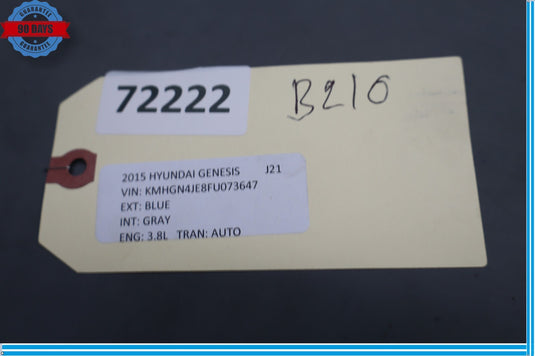 11-13 Hyundai Equus Rear Left Or Right Heated Cooled Seat Control Module ECU Oem