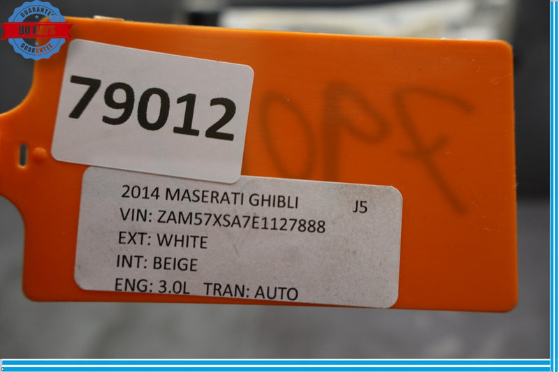 Load image into Gallery viewer, 14-20 Maserati Ghibli M157 Rear Right Passenger Side Door Shell Panel Oem
