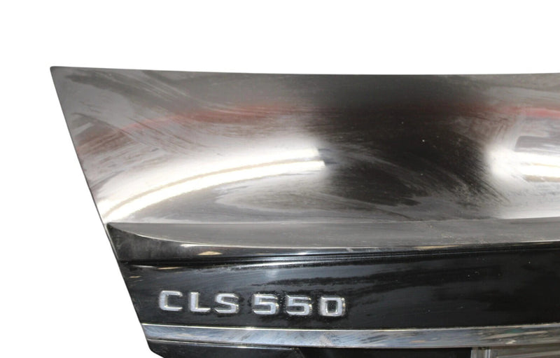 Load image into Gallery viewer, 12-18 Mercedes CLS550 CLS400 CLS63 AMG Trunk Deck Lid Panel Assembly Black OEM
