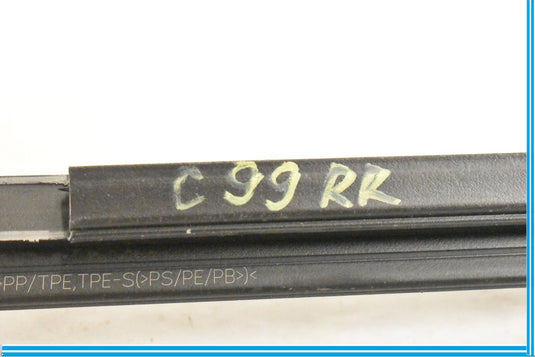 Porsche Cayenne S Rear Right Door Chrome Window Belt Weatherstrip Seal 11 - 17