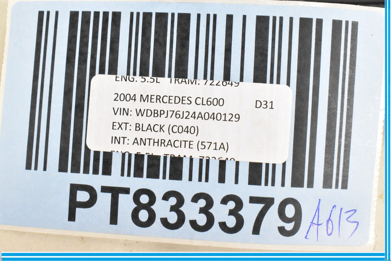 Load image into Gallery viewer, 00-06 Mercedes CL500 CL600 W215 Center Console Shifter Bezel Trim Panel Oem
