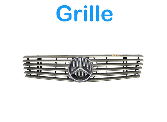 90-02 Mercedes R129 SL500 SL600 Front Radiator Hood Grill Grille Assembly Oem