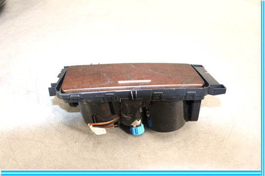 14-17 Maserati Ghibli S Front Center Console Wood Cup Holder Oem