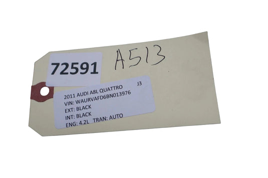 11-18 Audi S8 A8L Quattro Radio Multimedia Control Panel Switch 4H1919600 OEM