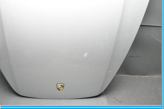 11-14 Porsche Cayenne Front Hood Bonnet Assembly Gray Oem