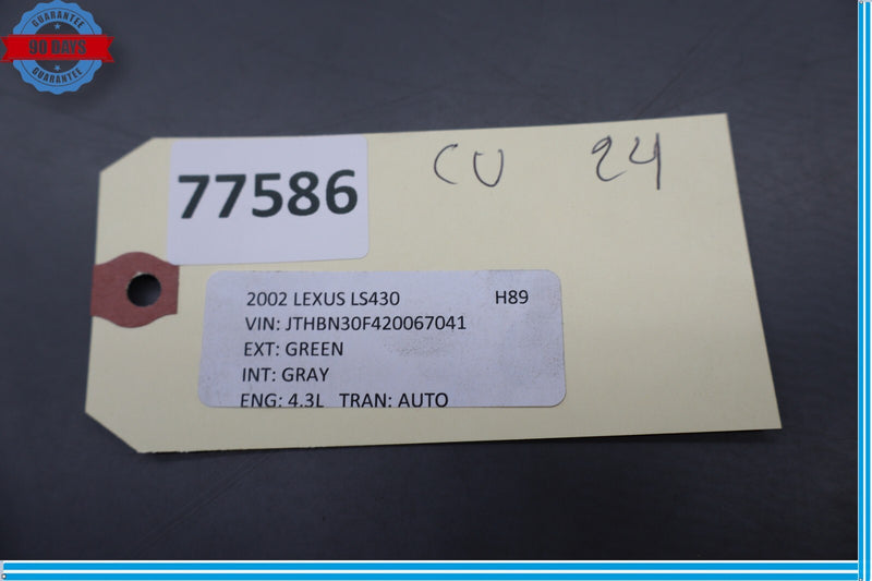 Load image into Gallery viewer, 01-03 Lexus LS430 Front Left Driver Side Seat Upper Cushion Gray Oem
