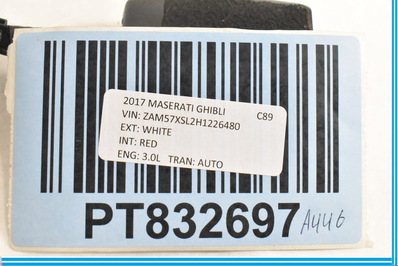 Load image into Gallery viewer, 2014 - 2021 MASERATI GHIBLI FRONT RIGHT SEAT BELT SEATBELT BUCKLE OEM 670016904
