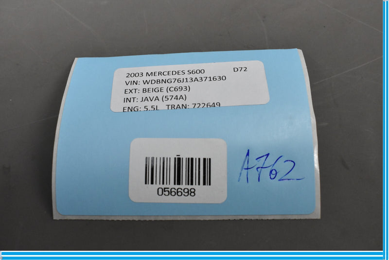 Load image into Gallery viewer, 00-06 Mercedes S430 S500 S600 Center Console Ash Tray Ashtray Compartment Oem

