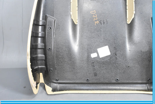 00-06 Mercedes S430 S500 S600 Front Right Seat Rear Back Cover Pocket Beige Oem