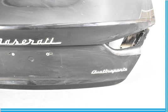 14-17 Maserati Quattroporte Rear Hatch Trunk Tailgate Door Lid Black Oem