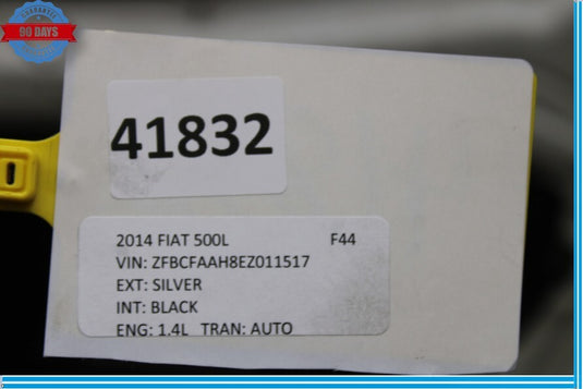 14-17 Fiat 500L Front Hood Bonnet Shell Assembly White Oem