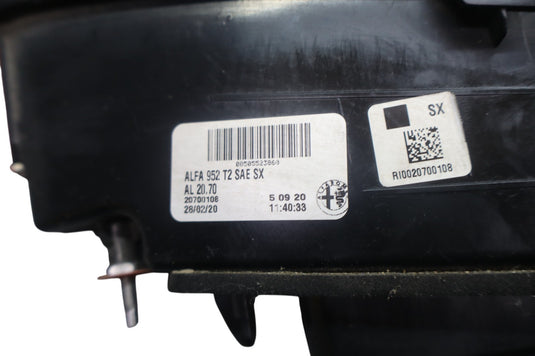 17-22 Alfa Romeo Giulia Rear Left Driver Side Trunk Inner Tail Light Lamp Oem