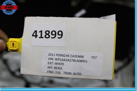 11-14 Porsche Cayenne 958 Hybrid S Trunk Lid Liftgate Tailgate Hatch Shell Oem