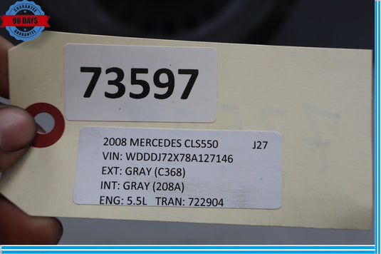 06-11 Mercedes W219 CLS550 Emergency Spare Wheel Trim 17'' 4x17H2 Oem
