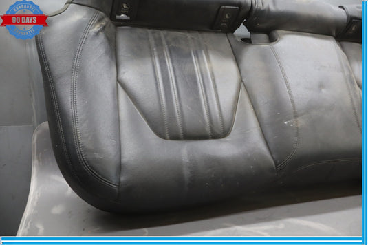 14-17 Maserati Ghibli Rear Lower Bottom Seat Cushion Bench Black Oem