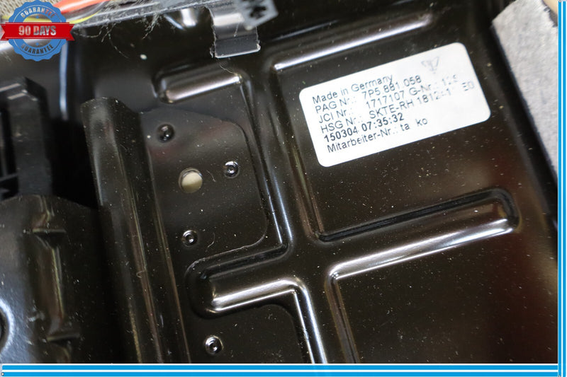 Load image into Gallery viewer, 11-18 Porsche Cayenne 958 Front Right Lower Seat Bottom Cover Cushion Oem
