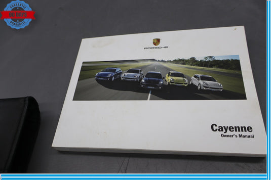 2011 Porsche Cayenne 958 Operator's Owner's Manual Book W/ Case Cover Oem