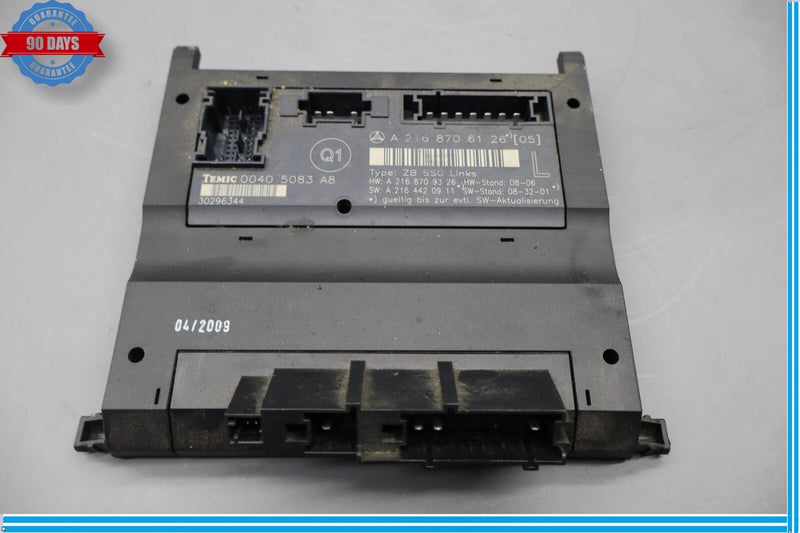 Load image into Gallery viewer, 07-14 Mercedes W216 CL550 CL63 AMG Front Left Driver Seat Control Module Oem
