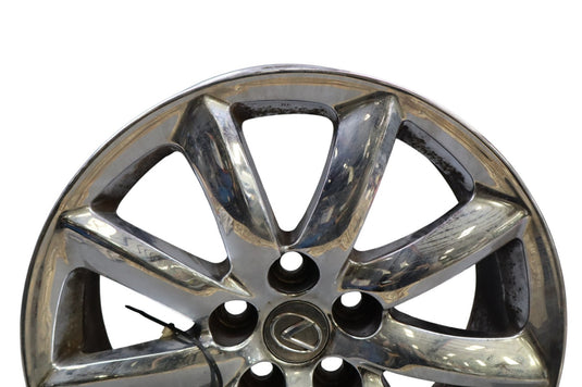 07-09 Lexus LS460 18" 9 Spoke Alloy Wheel Rim W/ Center Cap 4261150730 Oem