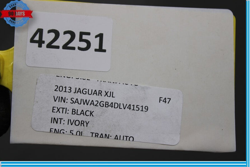 Load image into Gallery viewer, 10-19 Jaguar X351 XJL Rear Trunk Deck Lid Hatch Lift Tail Gate Black Oem
