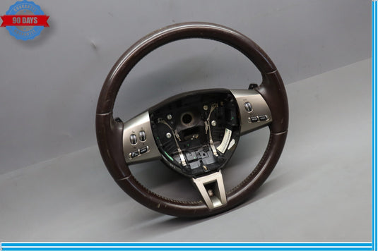 07-11 Jaguar X150 XK XF Steering Wheel w/ Paddle Shifters Black 6W833L598DD Oem