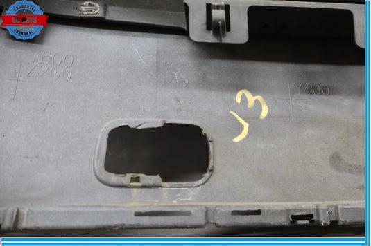 11-14 Audi A8 A8L Quattro Rear Bumper Cover Panel Assembly Black Oem