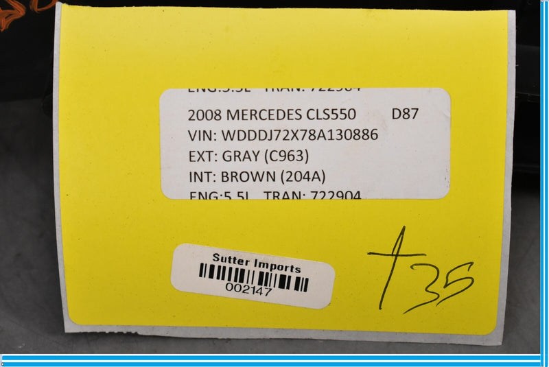 Load image into Gallery viewer, 03-11 Mercedes CLS550 E550 Rear Trunk Emergency Spare Tire Tool Case Holder Oem
