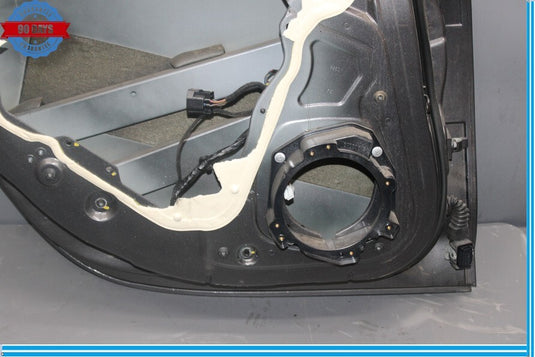 14-17 Maserati Ghibli Rear Left Side Exterior Door Shell Frame Panel Black Oem