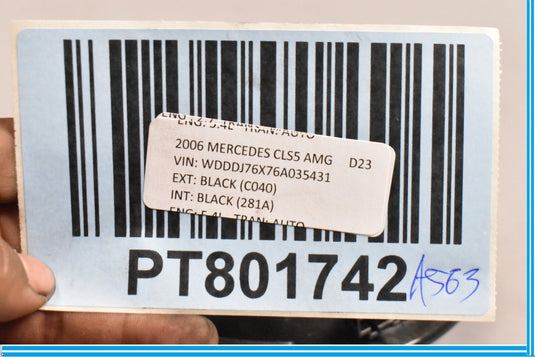 06-11 Mercedes CLS550 CLS55 AMG W219 Rear Left Door Audio Speaker 2198200102 Oem