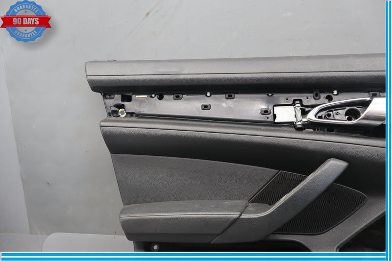 Load image into Gallery viewer, 10-16 Porsche Panamera Front Left Side Interior Door Panel Cover Black Oem
