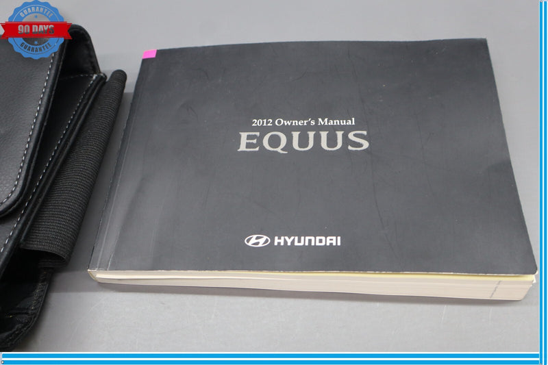 Load image into Gallery viewer, 2012 Hyundai Equus SIG Owner User Manual Guide Book W/ Case Cover Oem
