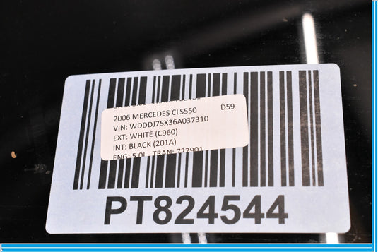06-11 Mercedes CLS550 CLS55 AMG W219 Front Left Driver Door Window Glass Oem
