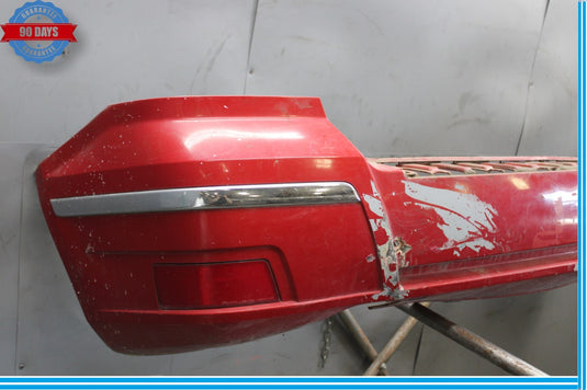 10-12 Mercedes X204 GLK350 Rear Bumper Cover Trim Panel Assembly Red Oem