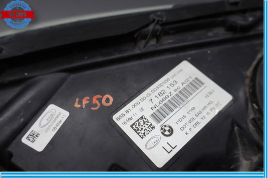 09-12 BMW 740I 750Li F01 Front Left Driver Side Headlight Head Light Lamp Oem