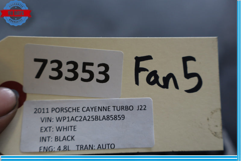 Load image into Gallery viewer, 11-18 Porsche Cayenne 958 Engine Radiator Cooling Fan Motor Assembly Oem
