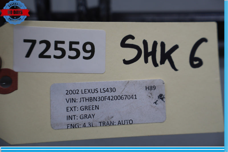 Load image into Gallery viewer, 01-03 Lexus LS430 Rear Right Passenger Side Shock Strut Absorber Oem
