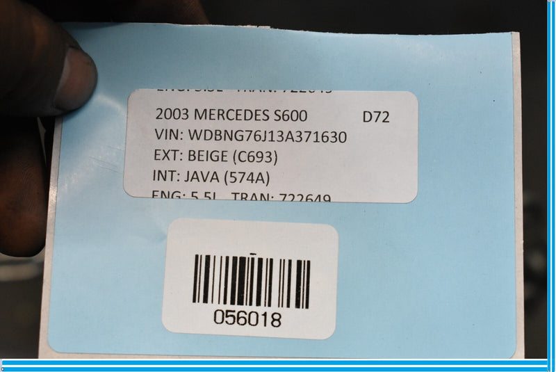 Load image into Gallery viewer, 00-06 Mercedes S500 S600 W220 Rear Bumper Cover Assembly Oem
