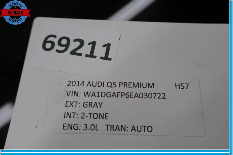 Load image into Gallery viewer, 09-17 Audi SQ5 Q5 Front Sunroof Sun Roof Glass Panel 8R0-877-055 Oem

