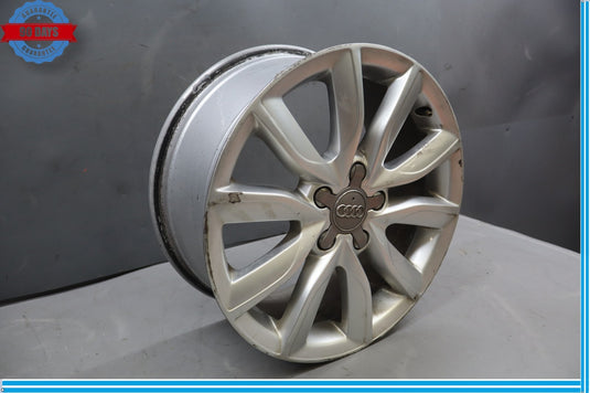 09-13 Audi A3 A3 Quattro 17" 10 Spoke Alloy Wheel Rim W/ Center Cap 7.5X17H2 Oem
