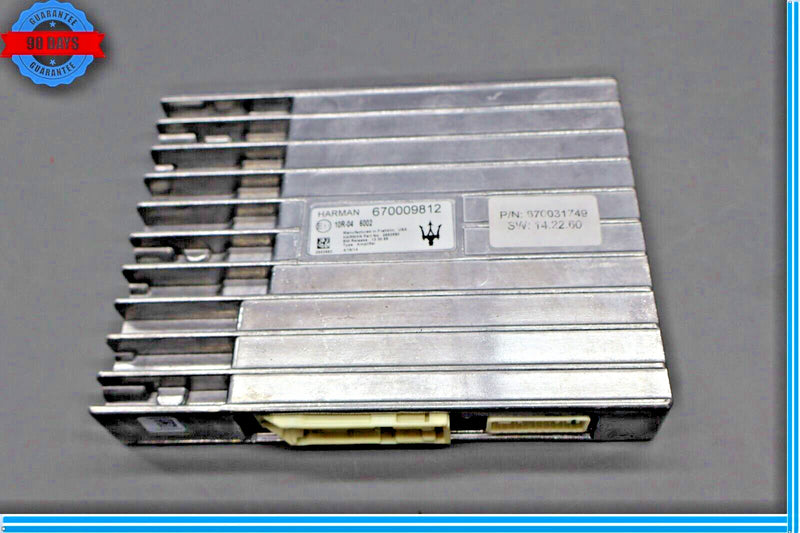 Load image into Gallery viewer, 14-17 Maserati Quattroporte S Q4 M156 Ghibli Harman Audio Amplifier Amp Oem
