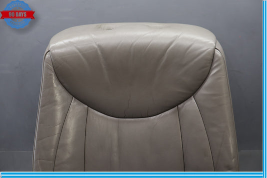 01-03 Lexus LS430 Front Left Driver Side Seat Upper Cushion Gray Oem