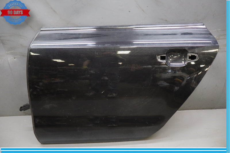Load image into Gallery viewer, 12-18 Audi A7 Quattro RS7 Rear Left Driver Exterior Door Shell Panel Black Oem
