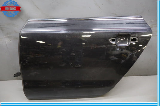 12-18 Audi A7 Quattro RS7 Rear Left Driver Exterior Door Shell Panel Black Oem