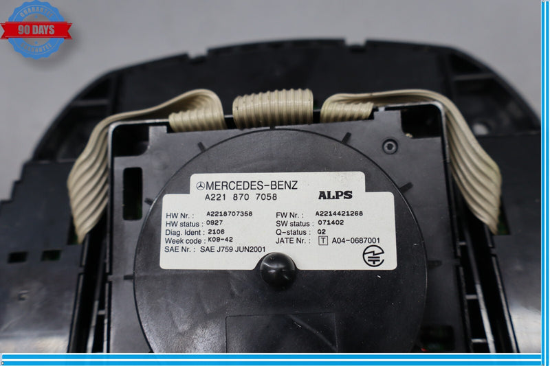 Load image into Gallery viewer, 10-14 Mercedes CL550 S550 W221 Multi Functional Control Switch Knob Oem
