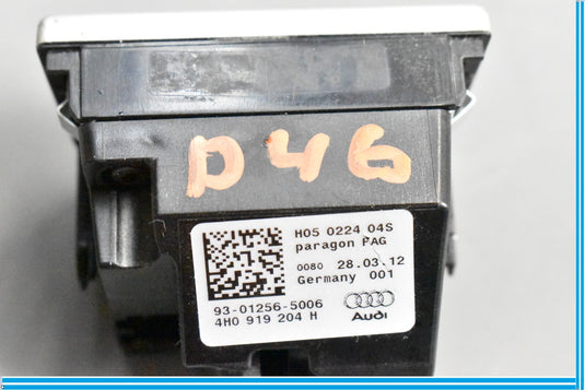 11-17 Audi A8 A8L Front Dash Dashboard Analog Clock 4H0919204H Oem