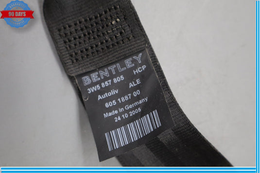 06-12 Bentley Continental Flying Spur Rear Left Driver Side Seat Belt Oem