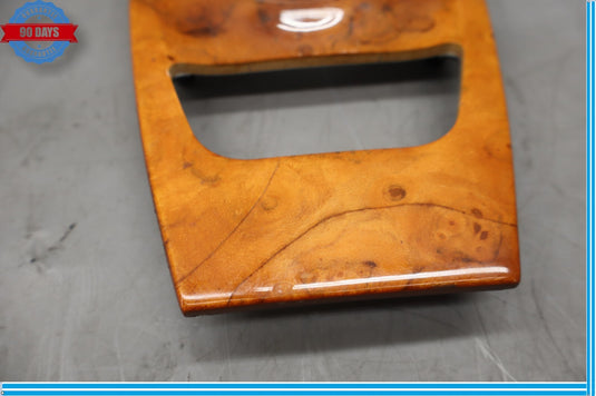 03-12 Mercedes R230 SL500 Center Console Trim Bezel Walnut Wood Oem